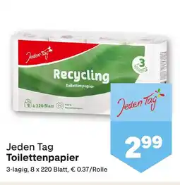 MPreis Jeden Tag Toilettenpapier Angebot
