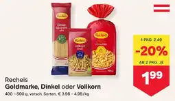 MPreis Goldmarke, Dinkel oder Vollkorn Angebot