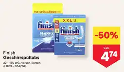 MPreis Finish Geschirrspültabs Angebot