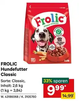 Lagerhaus Frolic Hundefutter Classic Angebot