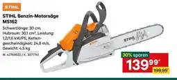 Lagerhaus STIHL Benzin-Motorsäge MS162 Angebot