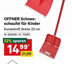 Lagerhaus OFFNER Schnee- schaufel für Kinder Angebot
