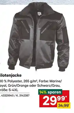 Lagerhaus Pilotenjacke Angebot