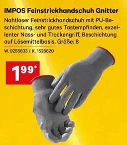 Lagerhaus IMPOS Feinstrickhandschuh Gnitter Angebot