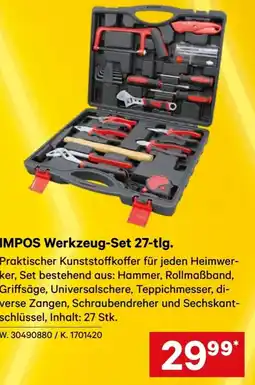 Lagerhaus IMPOS Werkzeug-Set 27-tlg. Angebot