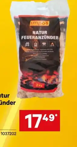 Lagerhaus Impos natur feueranzünder Wolle Angebot