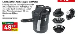 Lagerhaus LIENBACHER Aschesauger mit Motor Angebot