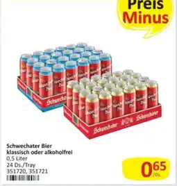 Kastner Schwechater Bier klassisch oder alkoholfrei Angebot