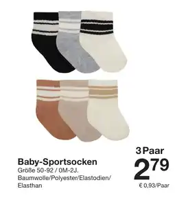 Zeeman Baby-Sportsocken Angebot