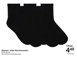 Zeeman Damen- oder Herrensocken Angebot