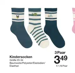Zeeman Kindersocken Angebot