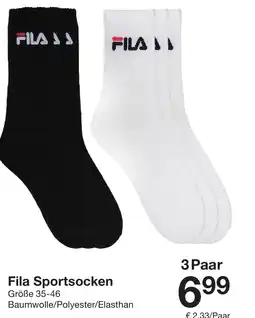 Zeeman Fila Sportsocken Angebot