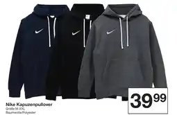 Zeeman Nike Kapuzenpullover Angebot