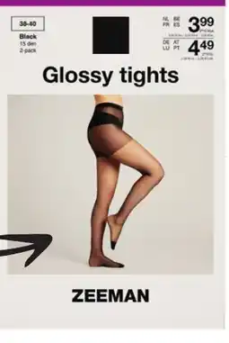 Zeeman Glossy tights Angebot