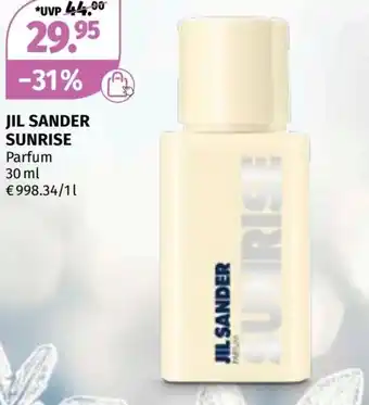 Jil sander sunrise parfum