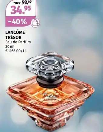 Müller Lancôme trésor eau de parfum Angebot