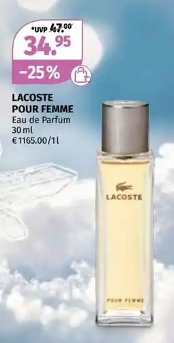 Müller Lacoste pour femme Angebot