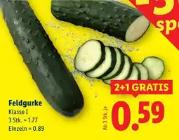 Lidl Feldgurke Angebot