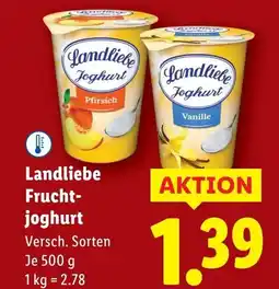 Lidl Landliebe Frucht- Joghurt Angebot