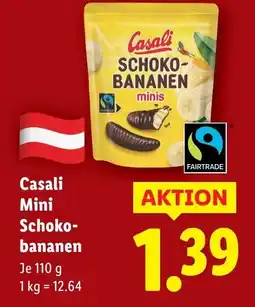 Lidl Casali Mini Schoko- bananen Angebot