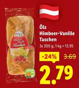 Lidl Ölz Himbeer-Vanille Taschen Angebot