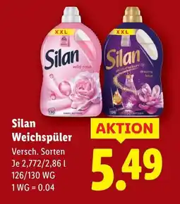 Lidl Silan Weichspüler Angebot