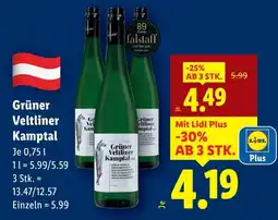 Lidl Grüner Veltliner Kamptal Angebot