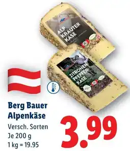 Lidl Berg Bauer Alpenkäse Angebot