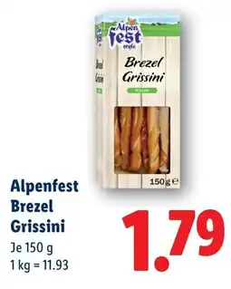 Lidl Alpenfest Brezel Grissini Angebot