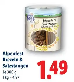 Lidl Alpenfest Brezeln & Salzstangen Angebot