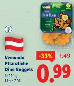 Lidl Vemondo Pflanzliche Dino Nuggets Angebot