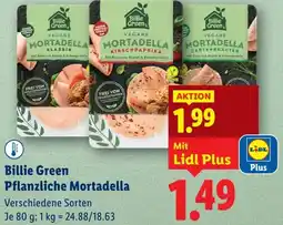 Lidl Billie Green Pflanzliche Mortadella Angebot