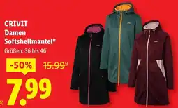 Lidl CRIVIT Damen Softshellmantel Angebot