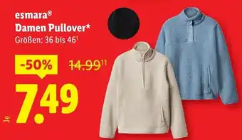 Lidl esmara Damen Pullover Angebot