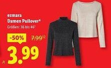 Lidl esmara Damen Pullover Angebot