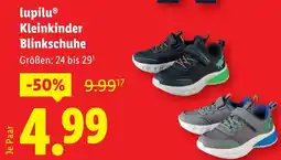 Lidl lupilu Kleinkinder Blinkschuhe Angebot