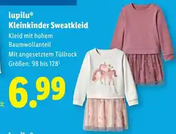 Lidl lupilu Kleinkinder Sweatkleid Angebot