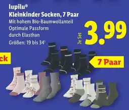 Lidl lupilu Kleinkinder Socken, 7 Paar Angebot