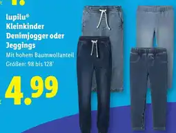 Lidl lupilu Kleinkinder Denimjogger oder Jeggings Angebot