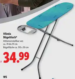 Lidl Vileda Bügeltisch Angebot