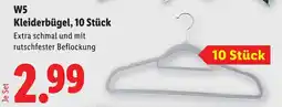 Lidl W5 Kleiderbügel Angebot