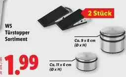 Lidl W5 Türstopper Sortiment Angebot