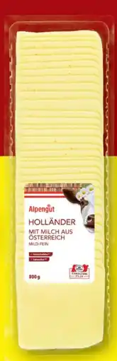 Lidl Alpengut Holländer mit Milch Angebot