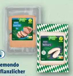 Lidl Vemondo Pflanzlicher Leverkäse Angebot