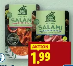 Lidl Billie Green Salami Baguette Style Angebot
