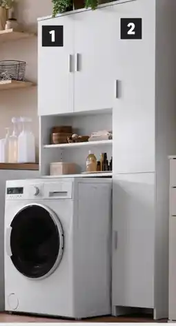 Lidl Livarno Home Waschmaschinen-Überbauschrank Angebot