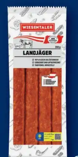 Lidl Wiesentaler Landjäger Salami Angebot