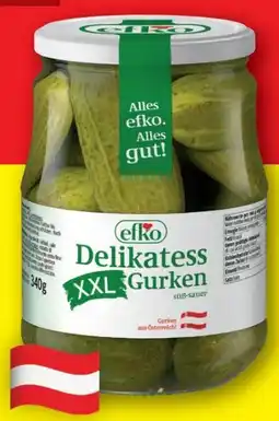 Lidl Efko Delikatess Gurken Angebot
