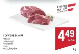 Metro Schweine Schopf Angebot