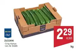 Metro Zucchini Angebot